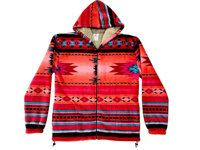 Unidos Collection™ Aztec Sherpa Flannel Jackets Case