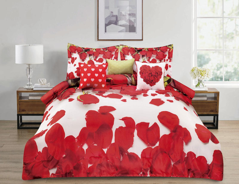 Verano Comforter Print Bed In A Bag Complete 7 Pc Set