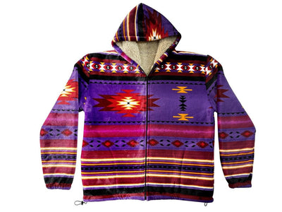 Unidos Collection™ Aztec Sherpa Flannel Jackets Case