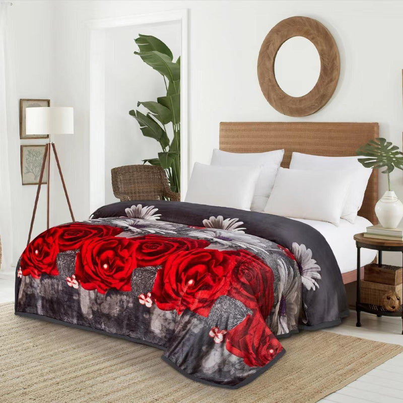Serafina™ Brussels Soft Plush Oversized Throw Blanket
