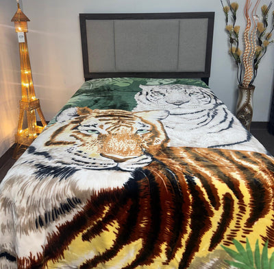 Poptex® Eagle Mink Blanket 1-Ply King Size