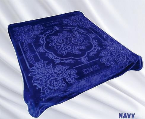 Poptex® Eagle Mink Blanket 1-Ply King Size