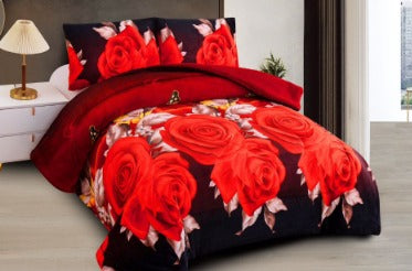 Flannel Borrego 3pc Set (King Size) - Unidos Textile