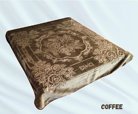 Poptex® Eagle Mink Blanket 1-Ply King Size