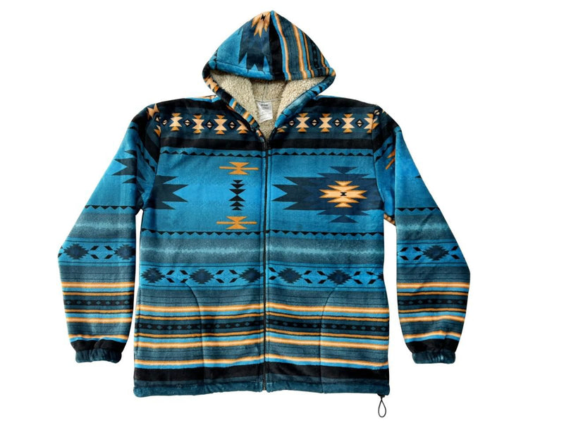 Unidos Collection™ Aztec Sherpa Flannel Jackets Case