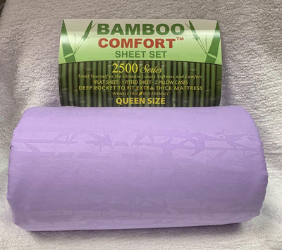 Bamboo Sheet Sets King/Queen.  Case Mix 12 Pack