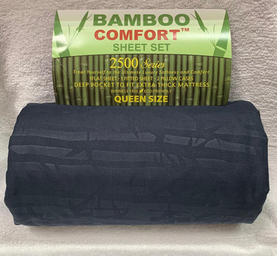 Bamboo Sheet Sets King/Queen.  Case Mix 12 Pack