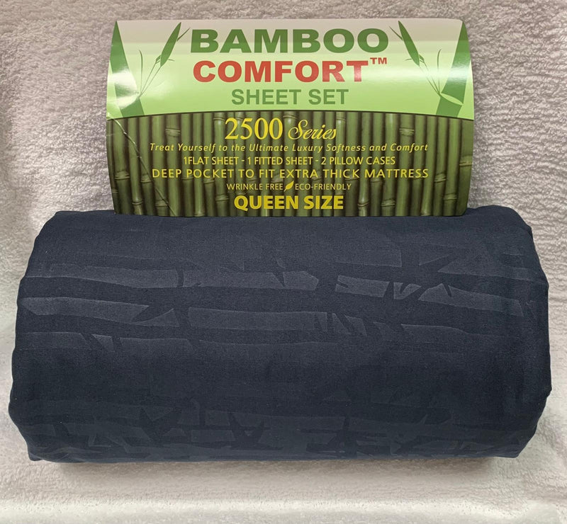 Bamboo Sheet Sets King/Queen.  Case Mix 12 Pack