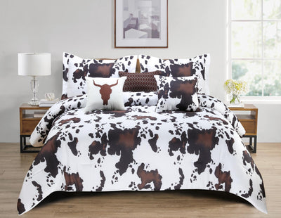 Verano Comforter Print Bed In A Bag Complete 7 Pc Set