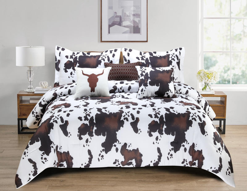 Verano Comforter Print Bed In A Bag Complete 7 Pc Set