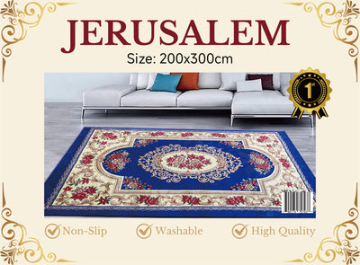 Jerusalem™ Case Of Carpet Rug In A Bag - 3 Pack Mix