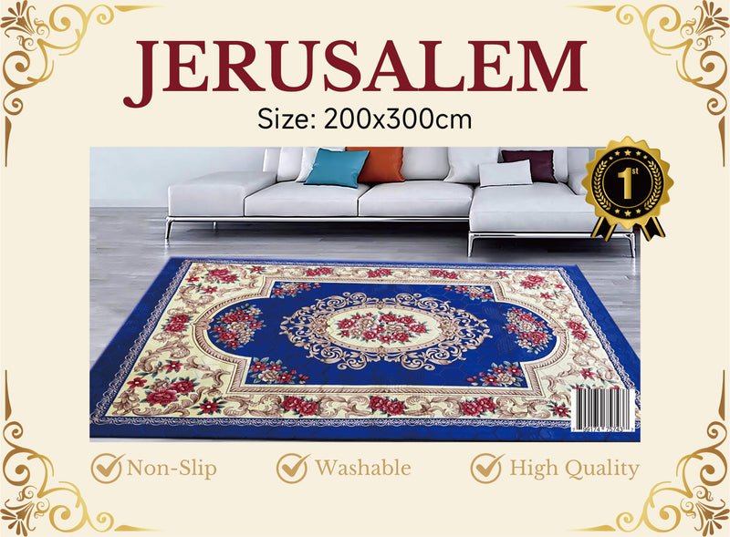 Jerusalem™ Case Of Carpet Rug In A Bag - 3 Pack Mix