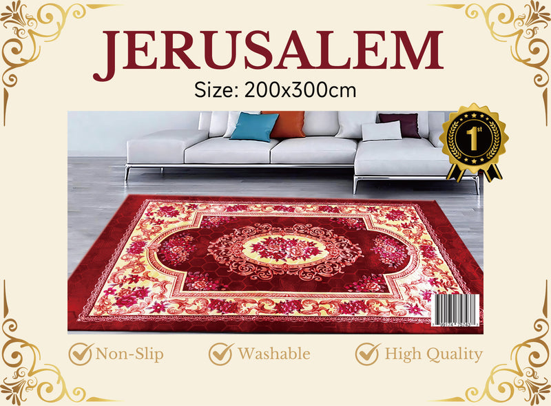 Jerusalem™ Case Of Carpet Rug In A Bag - 3 Pack Mix