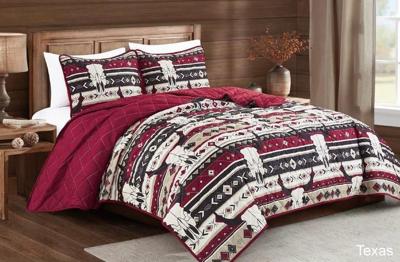 Unidos Collection™ Texas Quilt 3pc Set Case