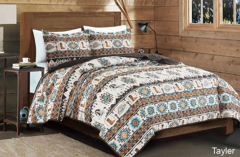 Unidos Collection™ Taylor Quilt 3pc Set Case