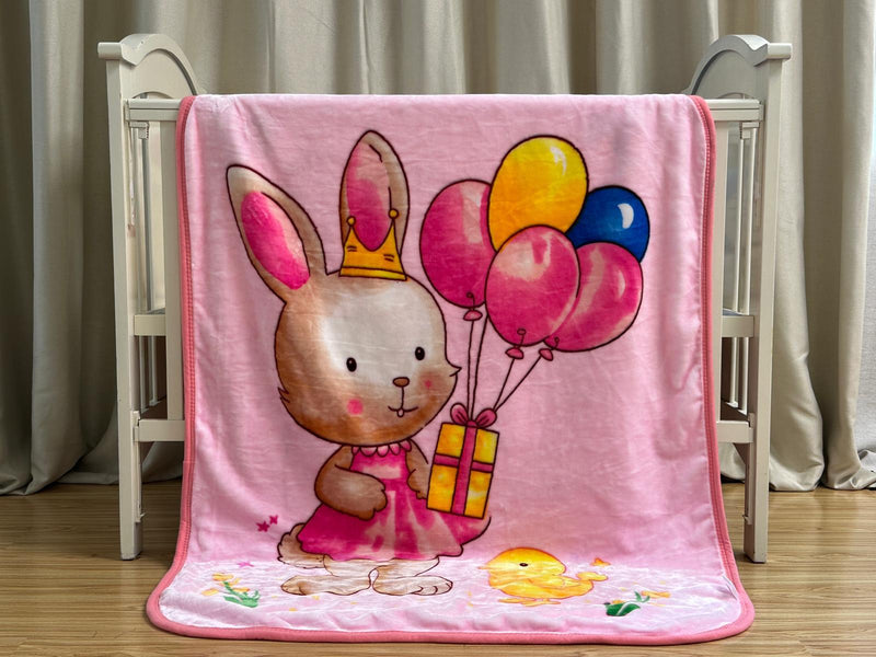 Baby Mia Mink Blanket Super Soft Plush 2 Ply