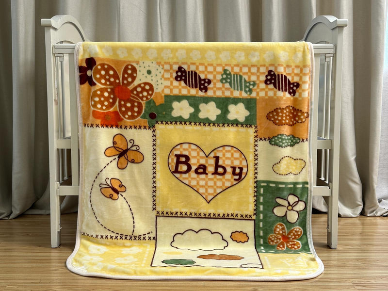 Baby Mia Mink Blanket Super Soft Plush 2 Ply
