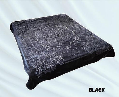 Poptex® Eagle Mink Blanket 1-Ply King Size