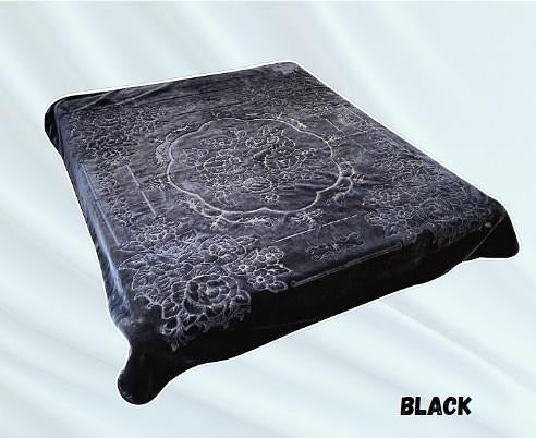 Poptex® Eagle Mink Blanket 1-Ply King Size