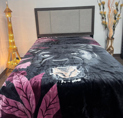 Poptex® Eagle Mink Blanket 1-Ply King Size