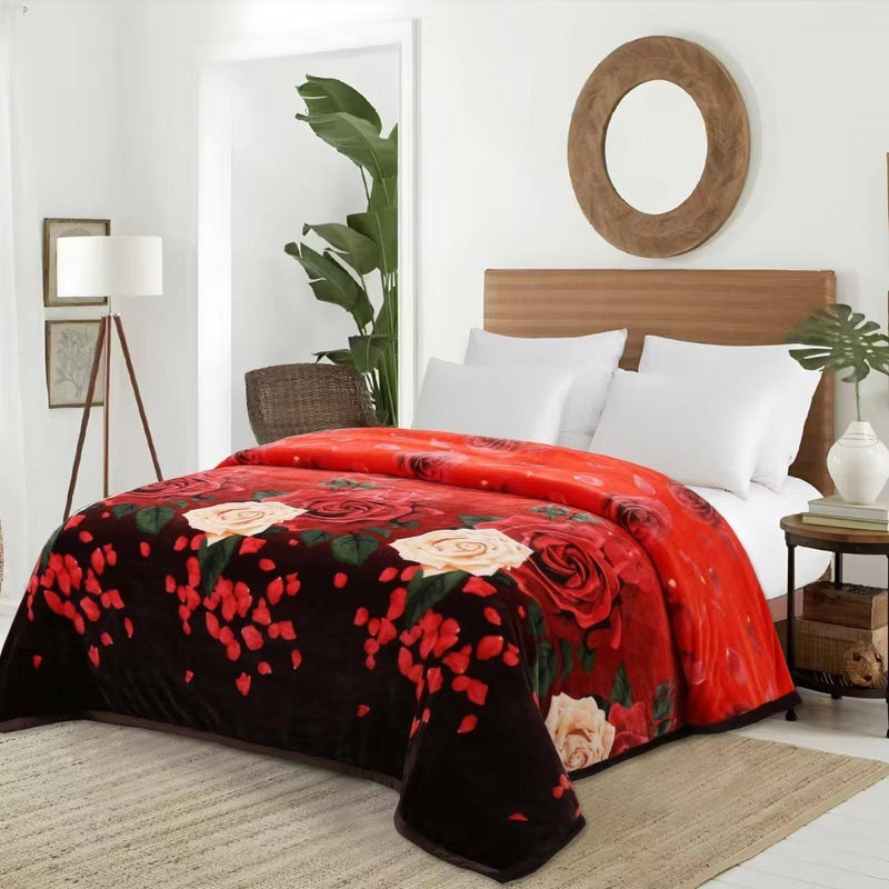 Serafina™ Romeo Soft Plush Oversized Throw Blanket