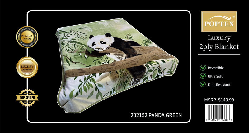 Poptex® Animal Blanket 2-Ply King Size