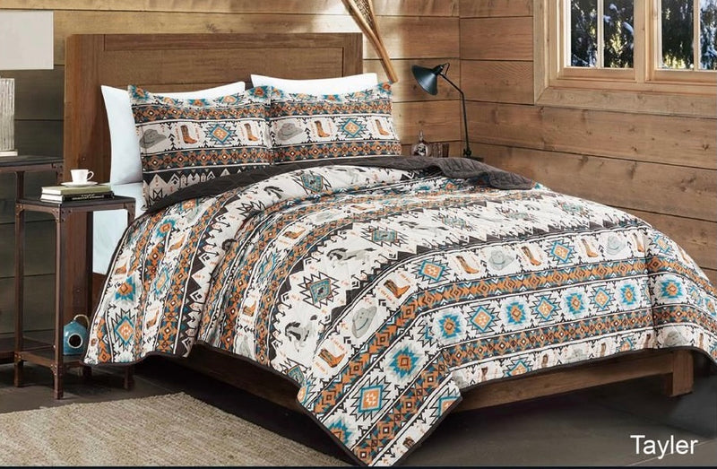 Western Bedding Quilt Set - Embrace Rustic Charm and Comfort – Unidos  Textile